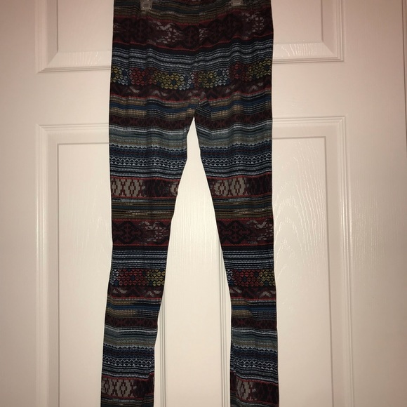 Pink Republic Pants - 2 for 20 💜 Blue tribal print leggings size S